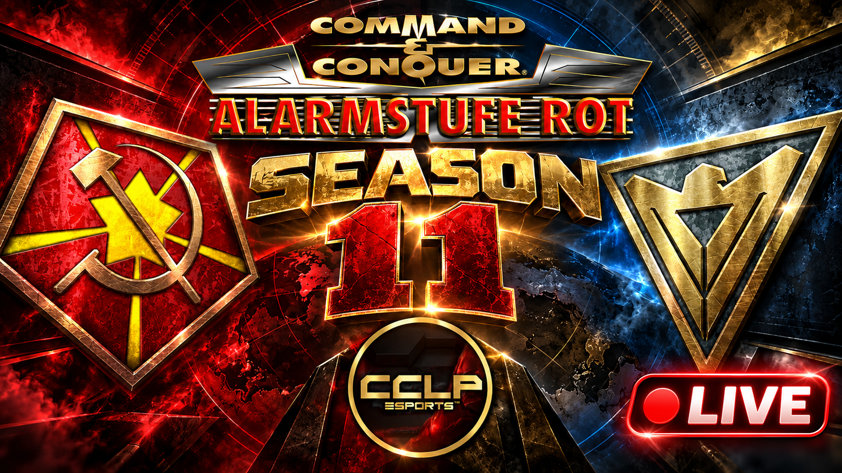 Banner zu ⚔️Classic League - Season 11 - Command & Conquer Alarmstufe Rot - mit Catactrofe